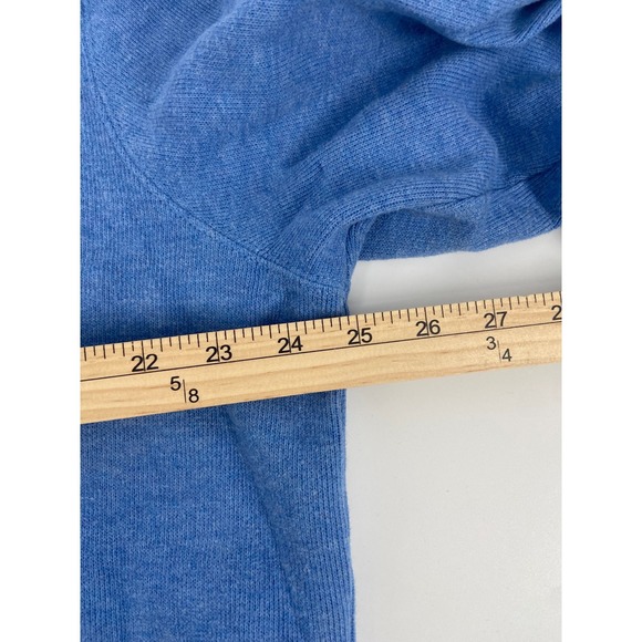 Polo Ralph Lauren Men's Blue Quarter Zip Light Blue Pullover Sweatshirt Size XL - Picture 9 of 13